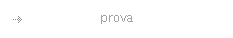 prova